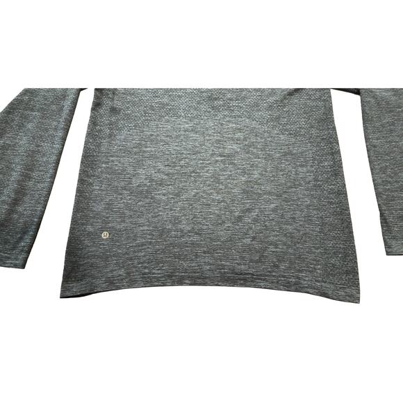 Lululemon Men’s L 1/2 Zip Long Sleeve Pullover Navy Blue Training Running Shirt - Picture 11 of 11